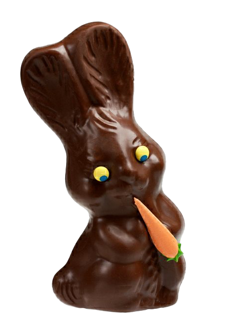 Pâques Bunny Chocolate PNG Transparent Image
