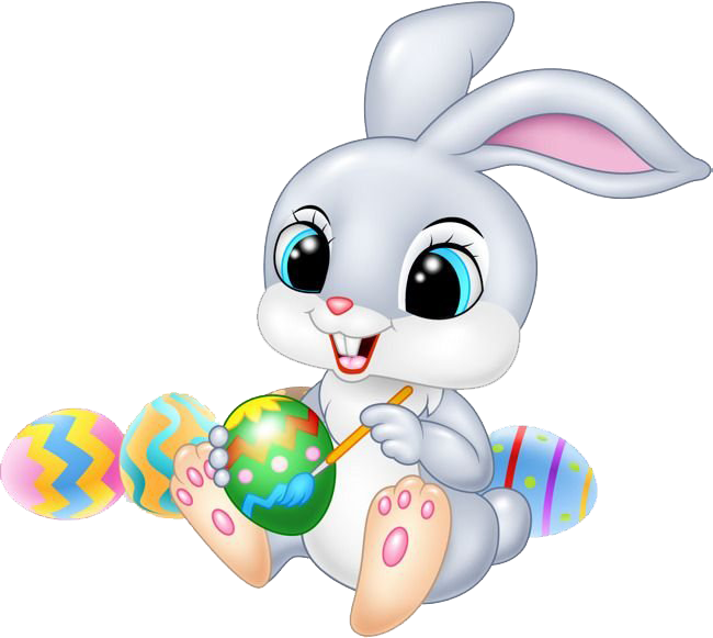 File PNG Bunny di Pasqua