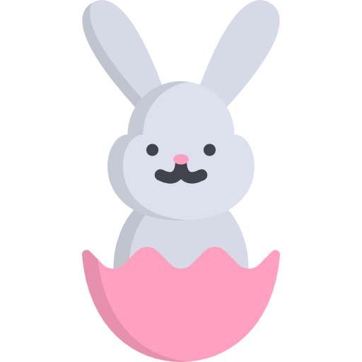 Immagine Trasparente PNG Bunny di Pasqua
