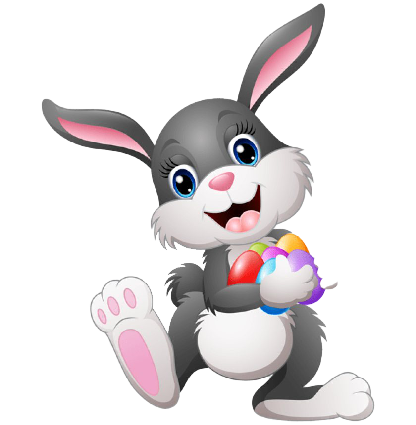 PNG Trasparente coniglietto di Pasqua