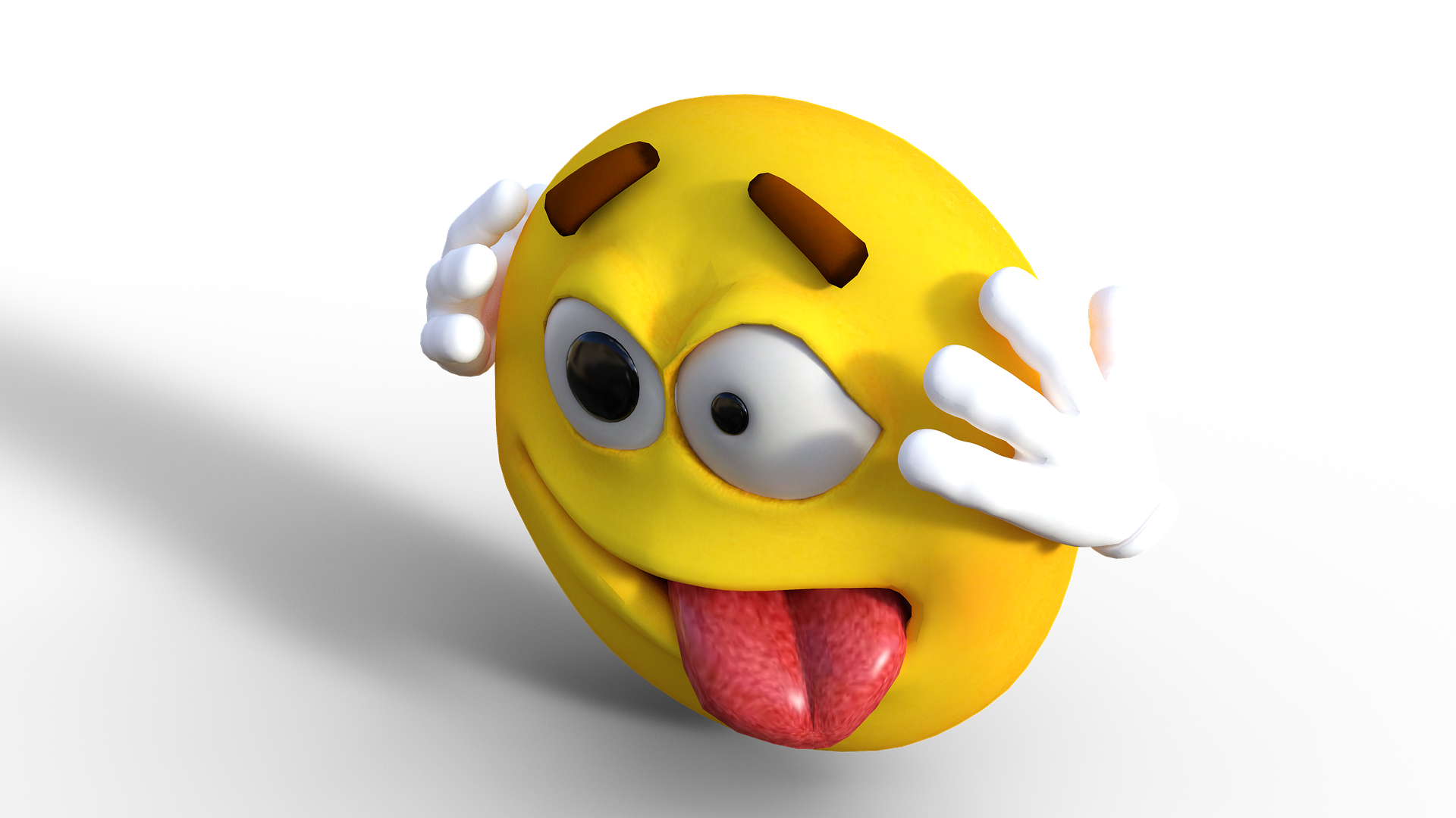 Emoji avec la main PNG Clipart