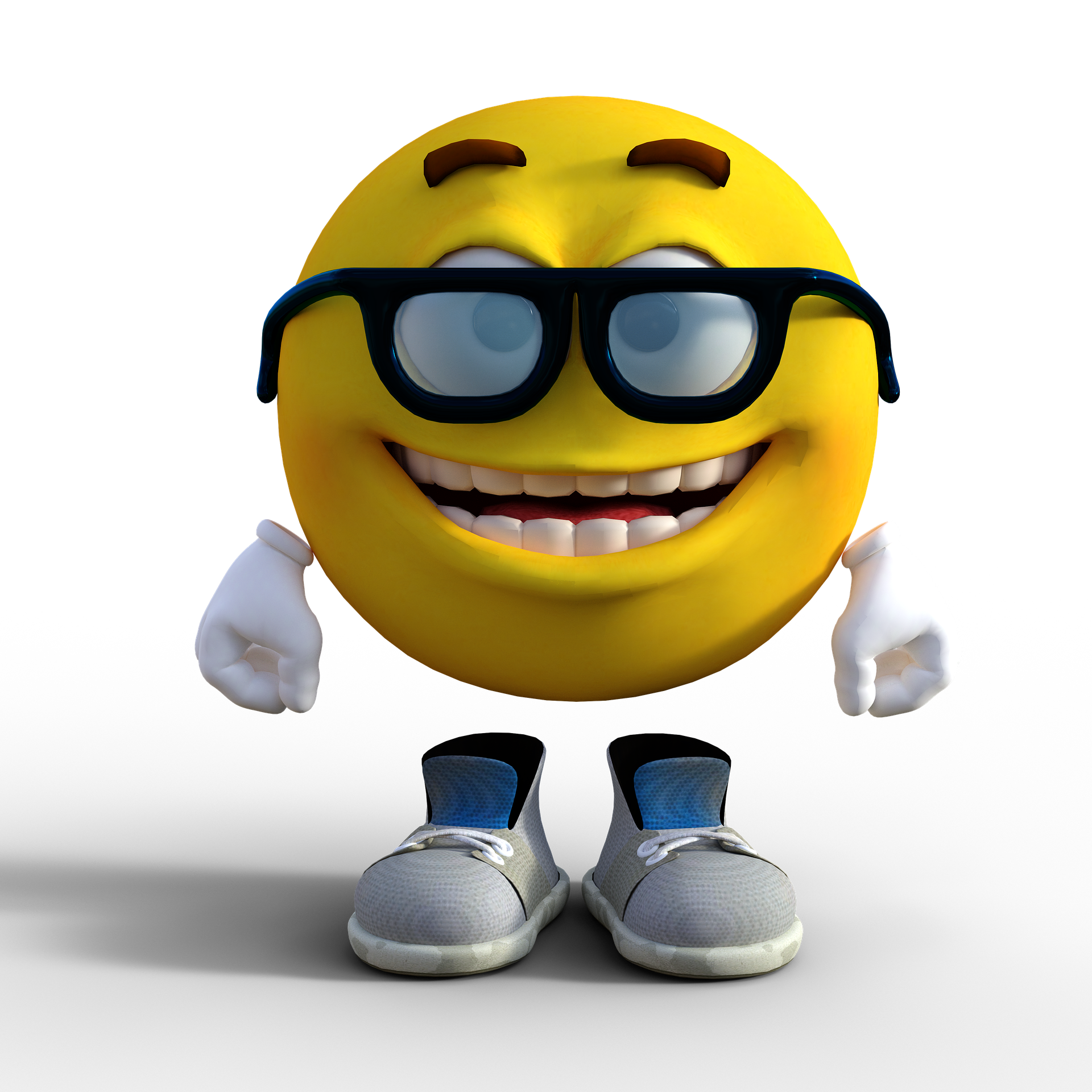 Emoji With Hand PNG Photo