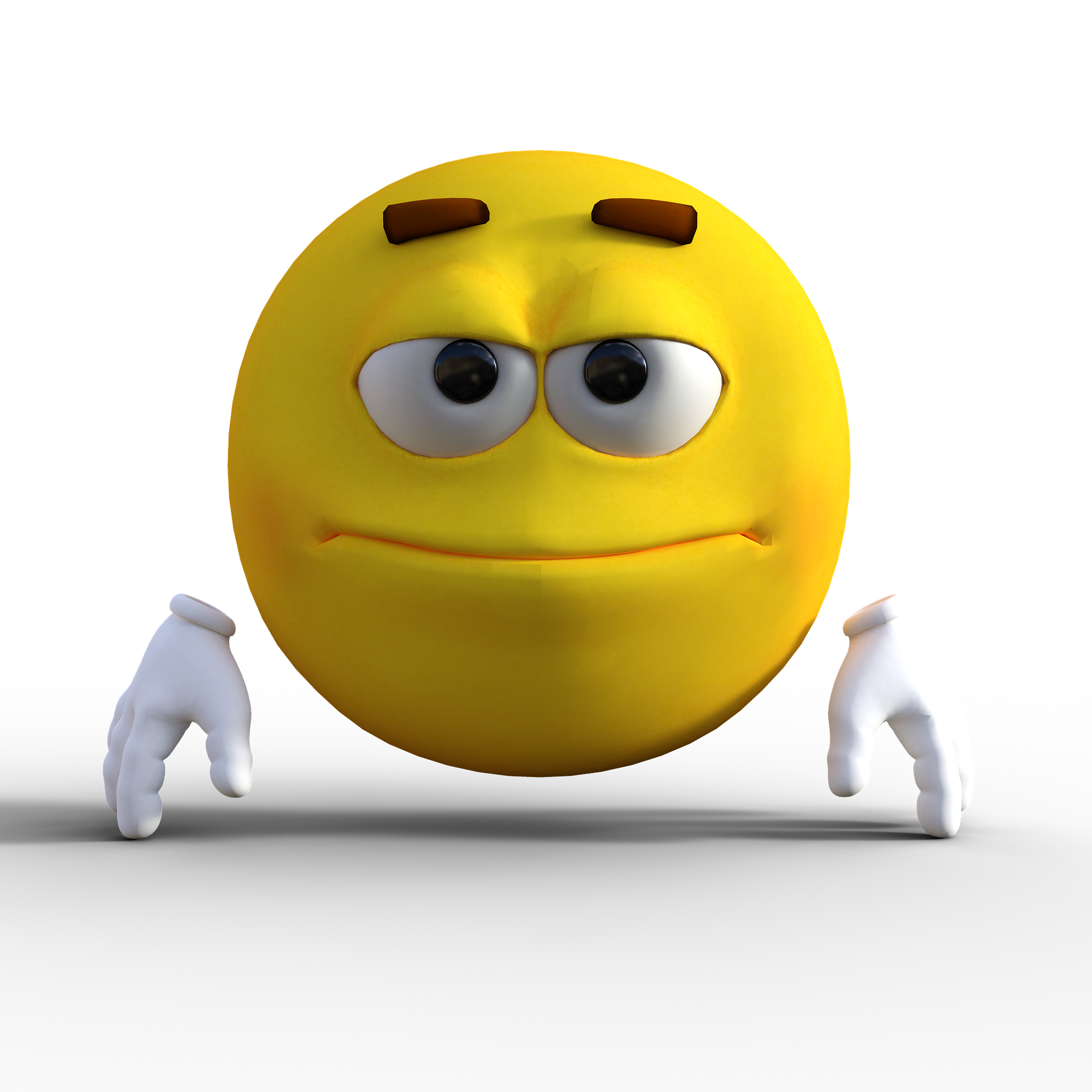Emoji With Hand PNG Pic