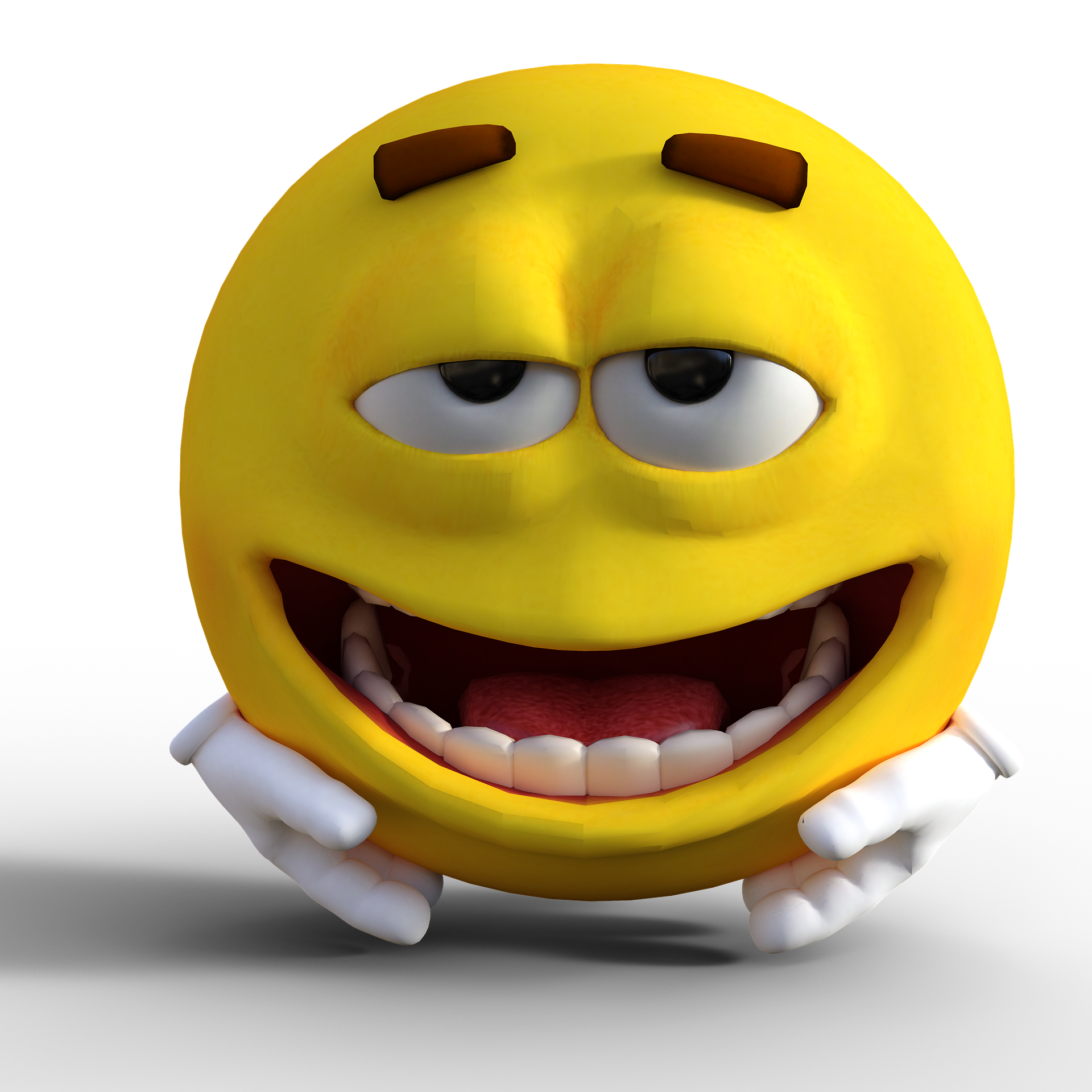 Emoji With Hand PNG Picture