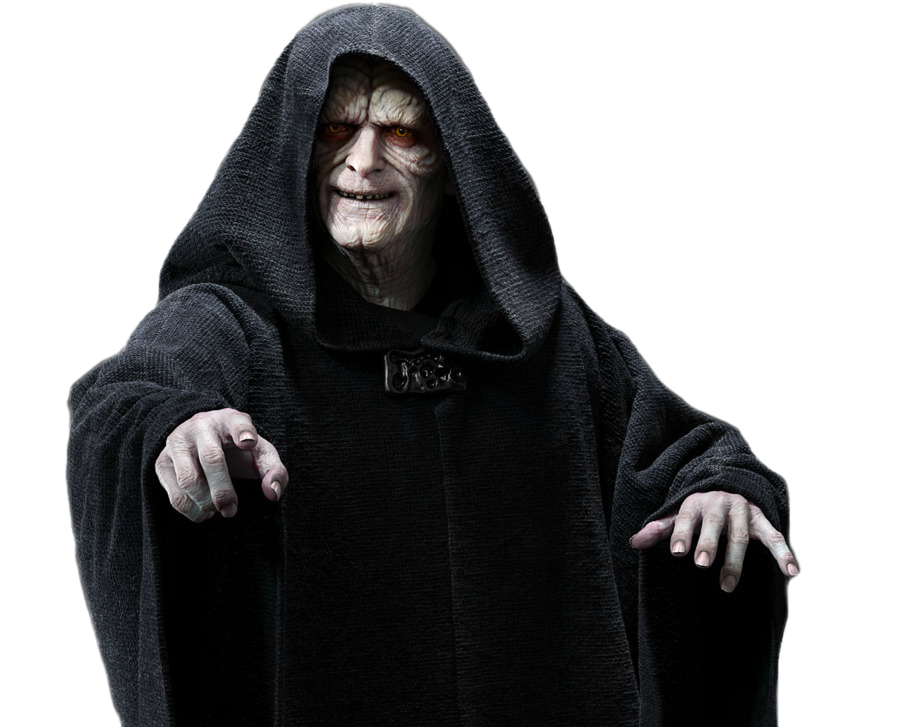 Emperor Palpatine PNG Background Image