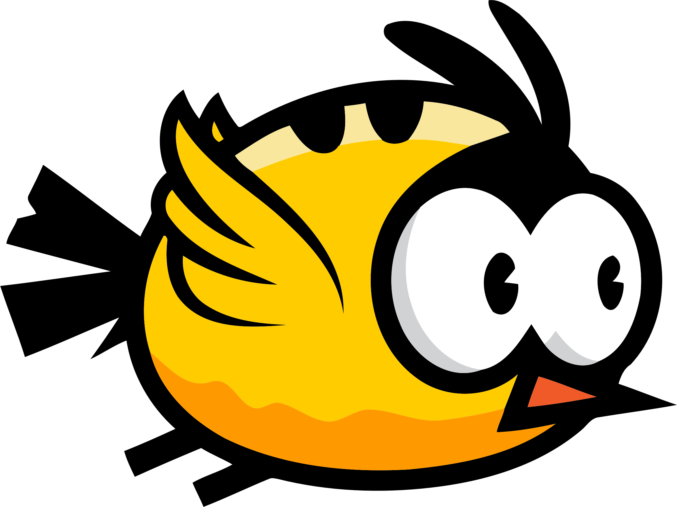 Flappy bird PNG Transparan gambar