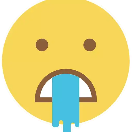 Círculo plano Emoji PNG HD