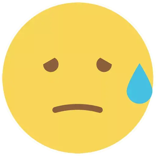 Círculo plano Emoji PNG Imagen