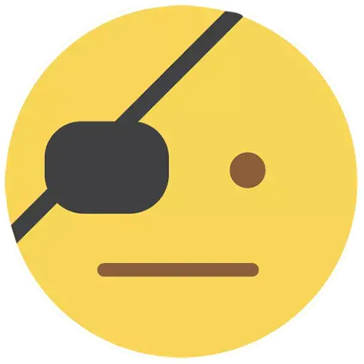 Flat circle emoji PNG Transparent Picture