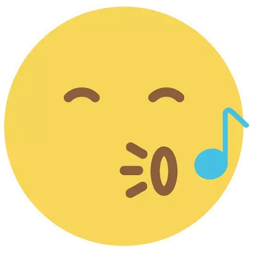 Círculo plano emoji fundo transparente