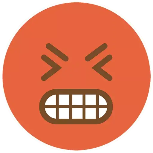 Flat circle emoji Transparent Images PNG