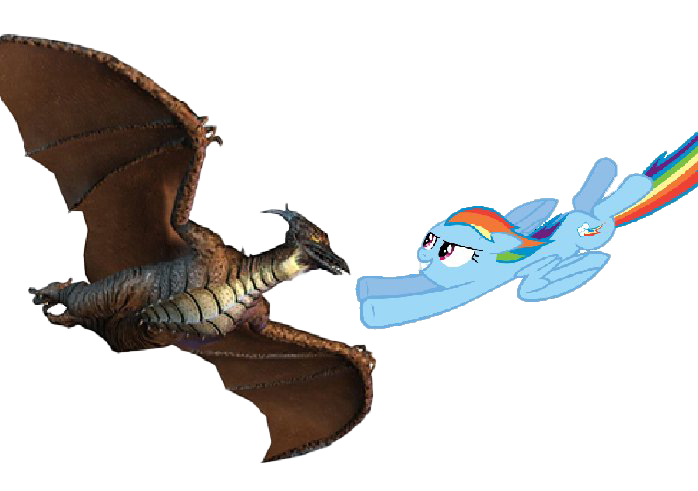 Flying Rodan PNG Picture