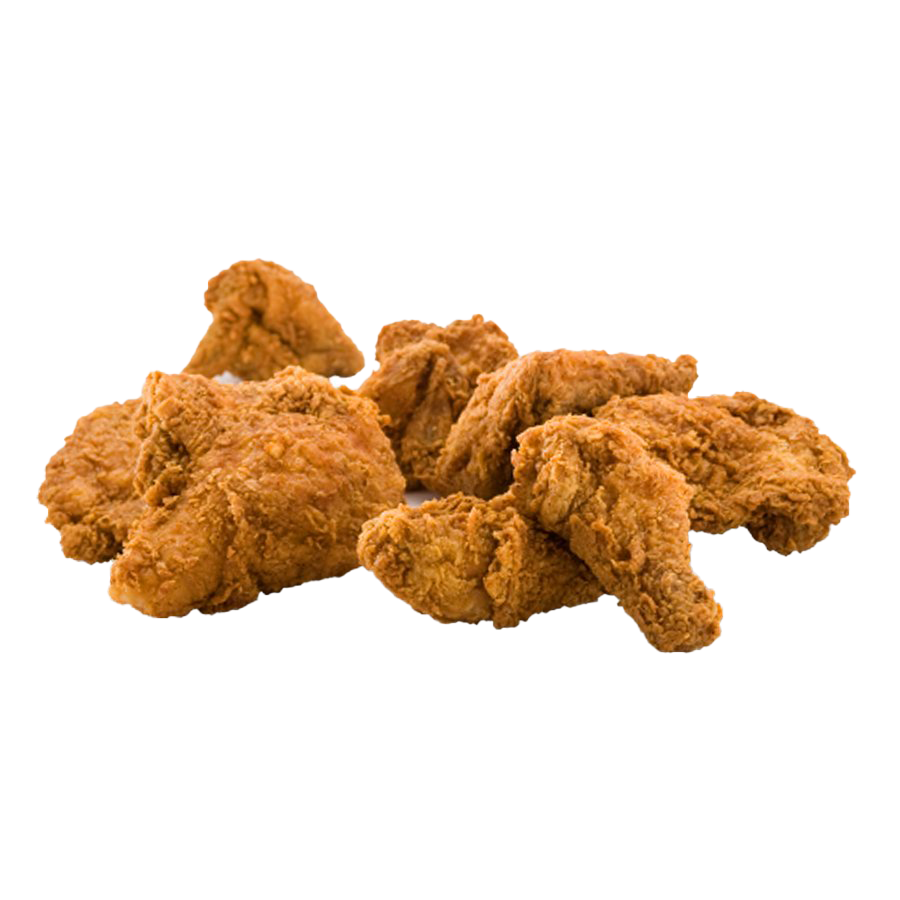 Fried Chicken Wings PNG HD