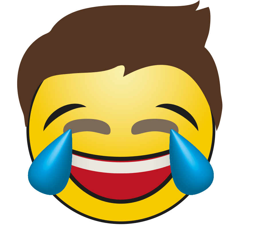 Funny Boy Emoji PNG Transparent Image