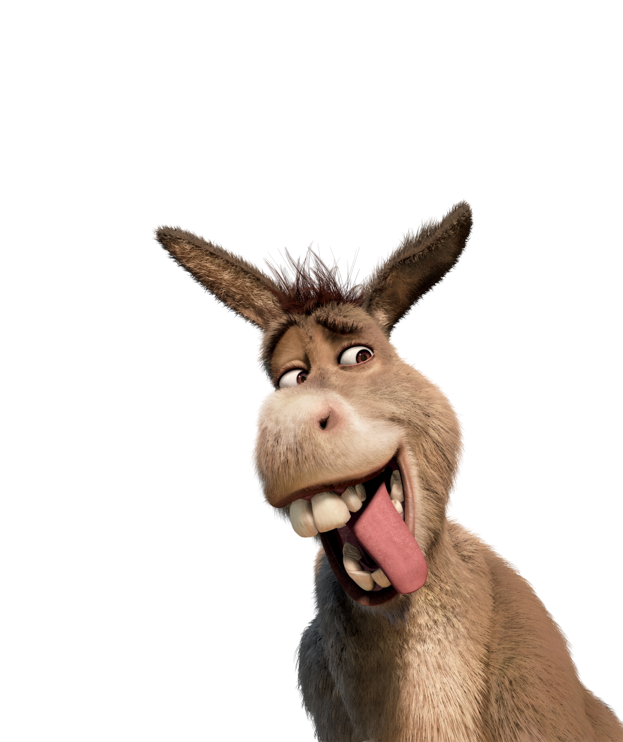 Funny Donkey PNG-Datei