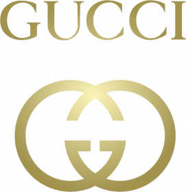 Golden Gucci Logo PNG File | PNG Mart
