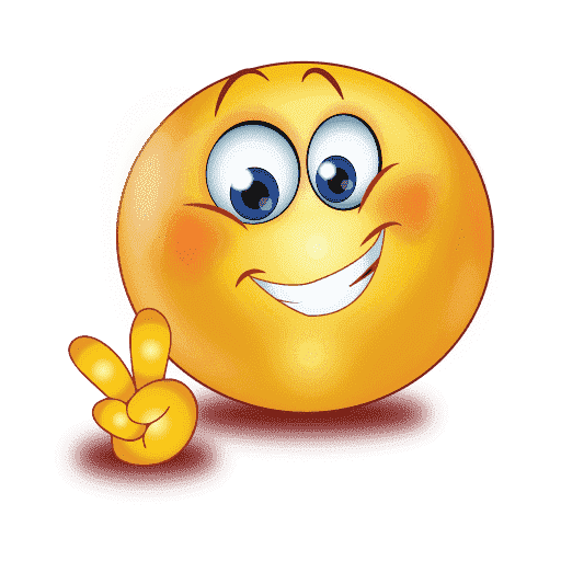 Gradienten-großartiger Job Emoji-Png-Bild