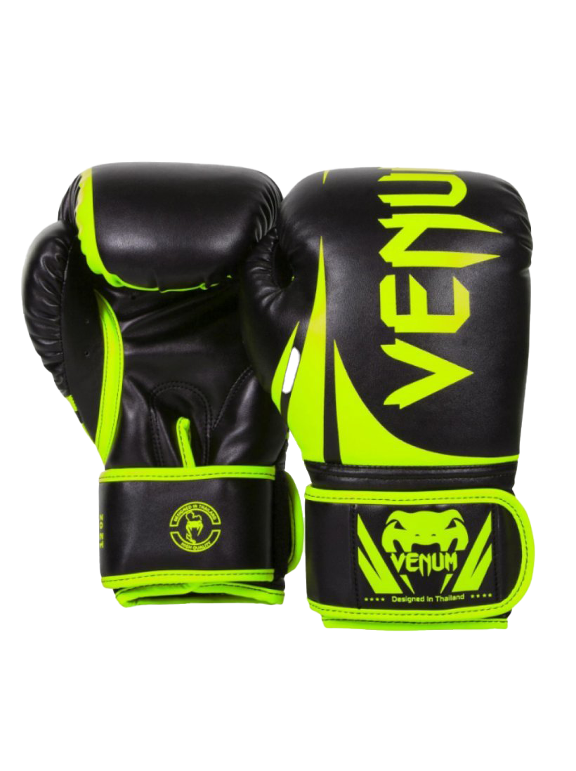 Green Venum Boxing Gloves PNG Photos
