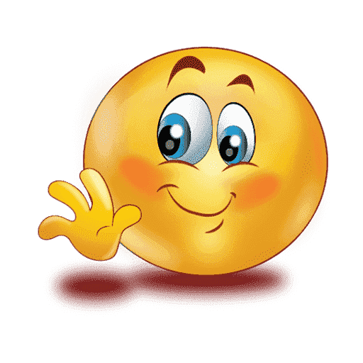Greeting Emoji PNG Transparent Image