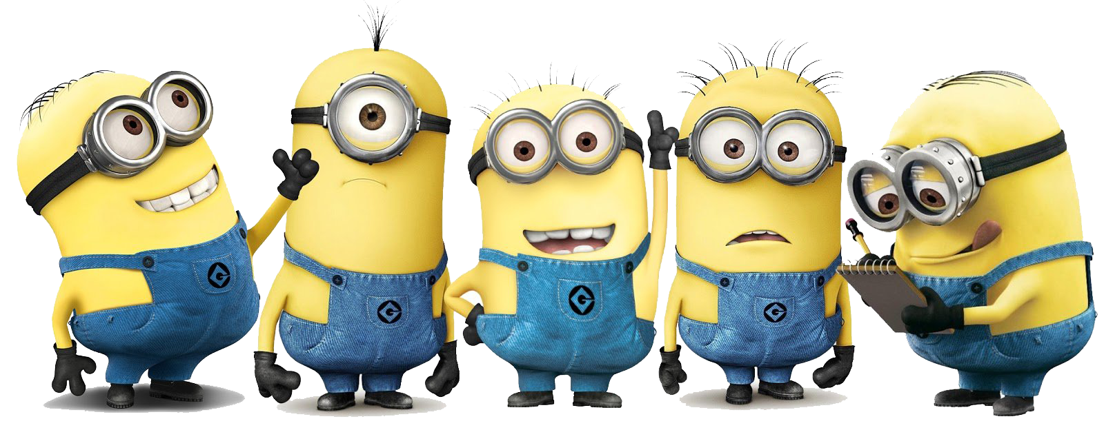 Grupo Minions PNG clipart