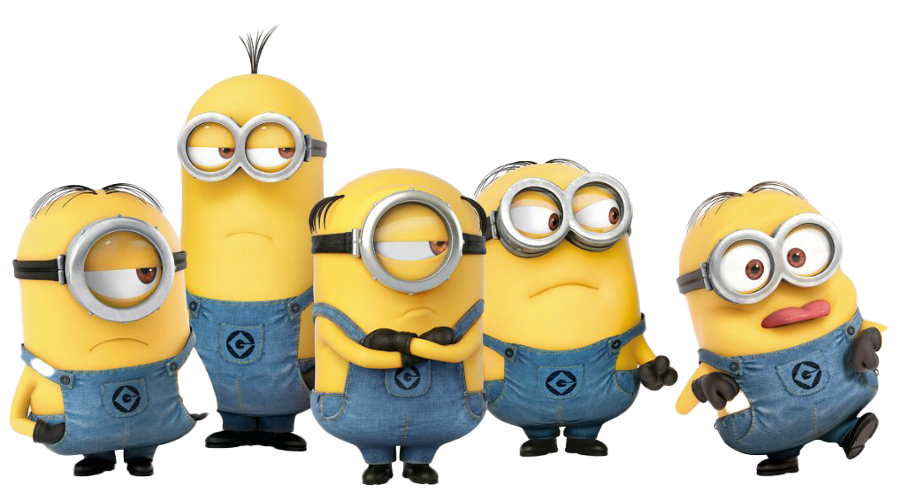 Group Minions PNG Image