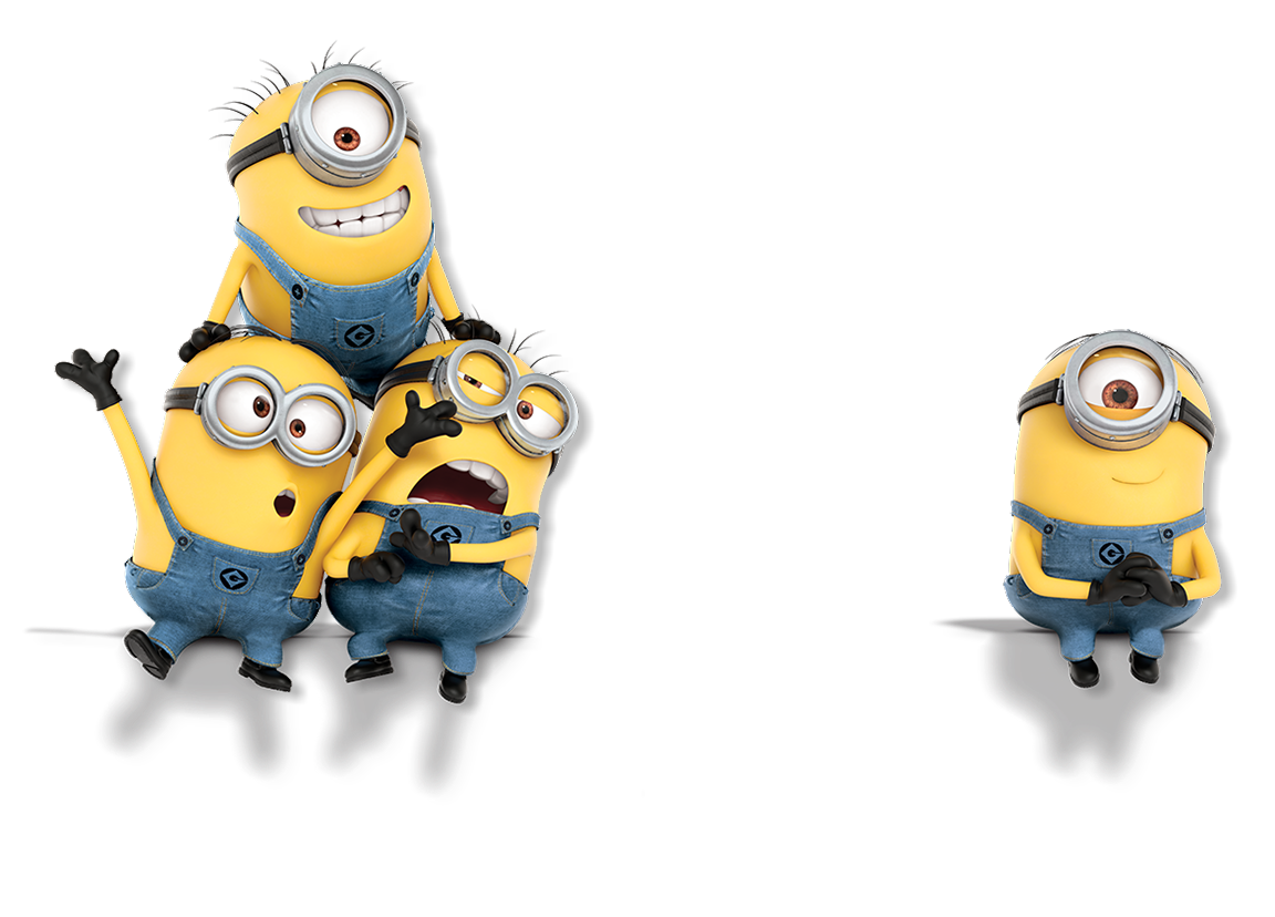 Group Minions PNG Pic