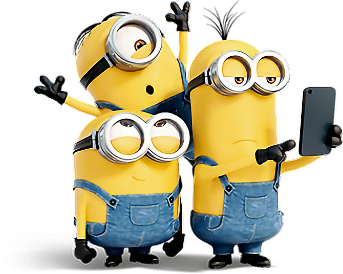 Group Minions PNG Transparent Image