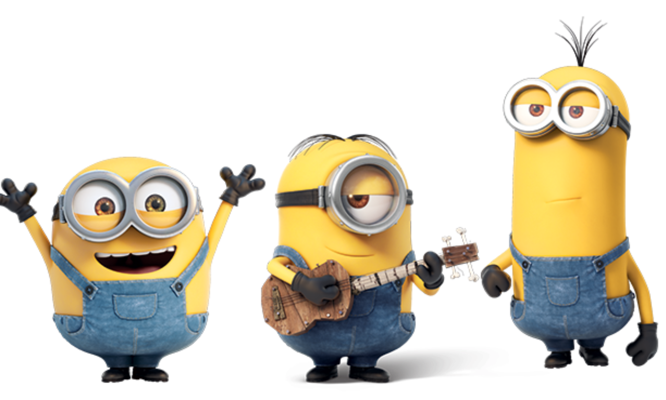 Group Minions PNG Transparent Picture