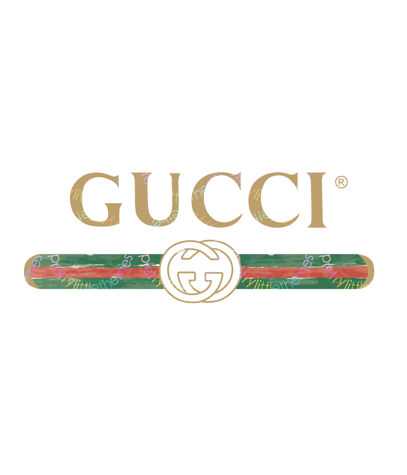 Gucci Logo Pixel Art