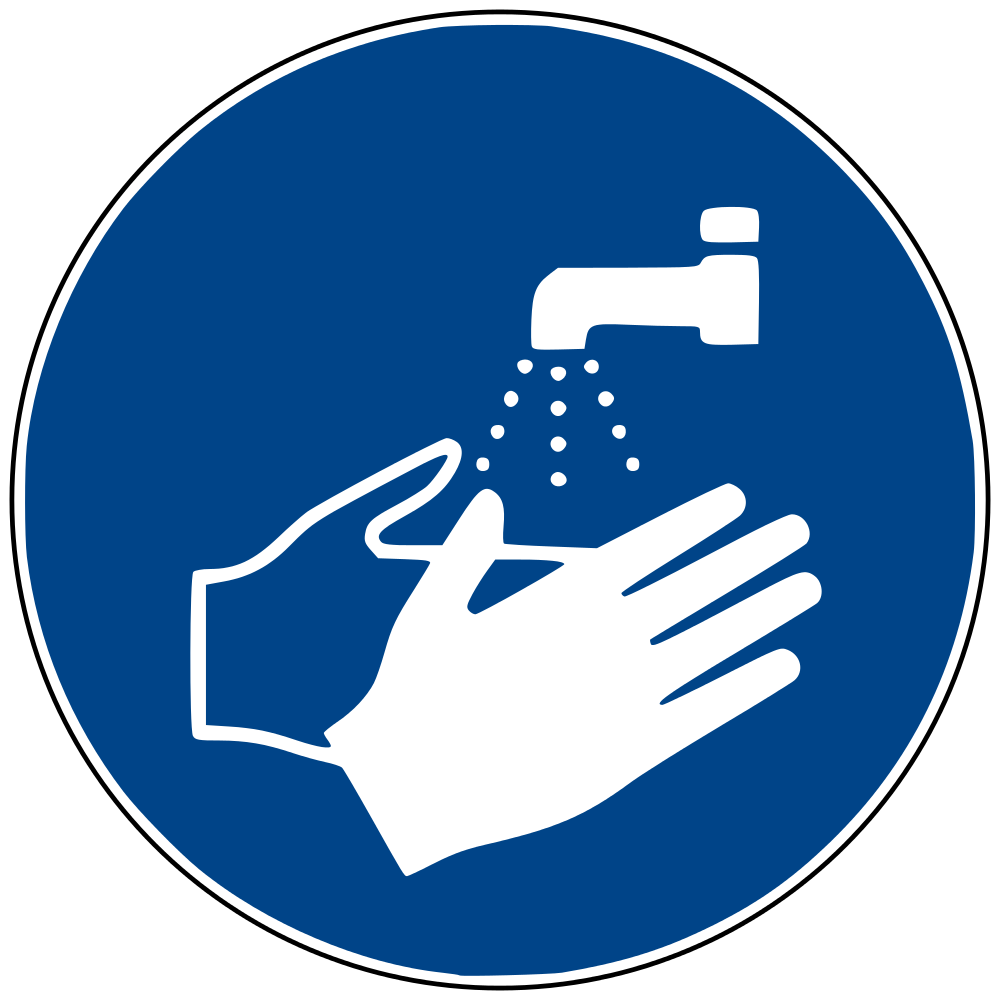 Mão lavando PNG pic