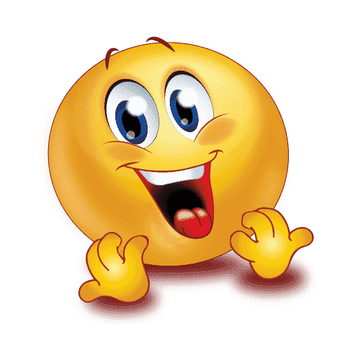 Happy emoji PNG clipart