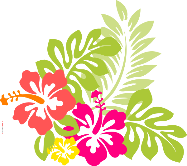 Hawaiian Luau Aloha Flower PNG Pic