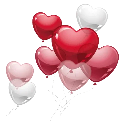 File PNG a palloncino cuore