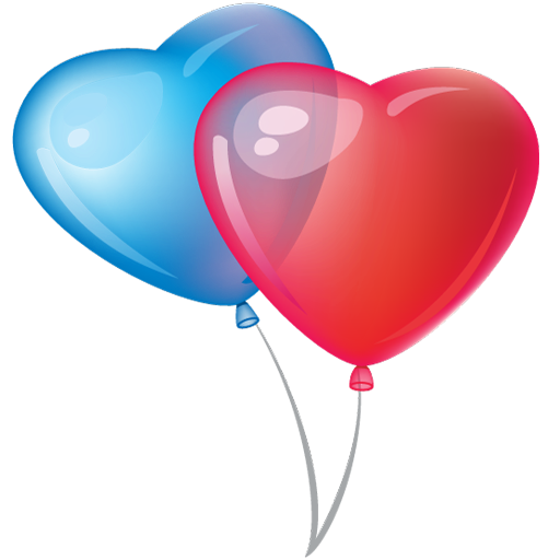 Puso Balloon PNG transparent