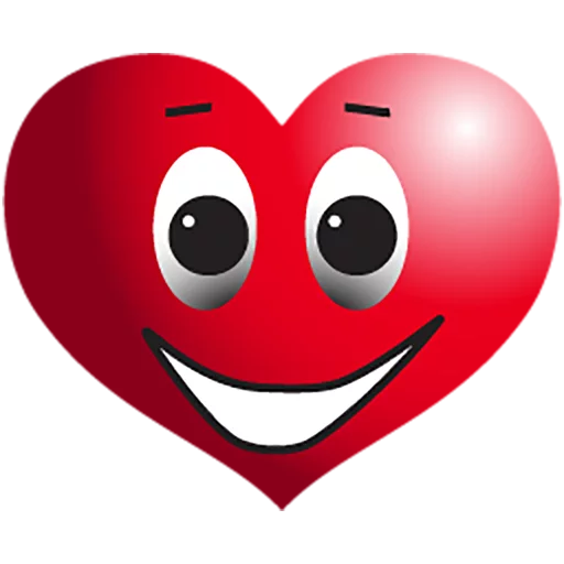 Coração emoji PNG clipart