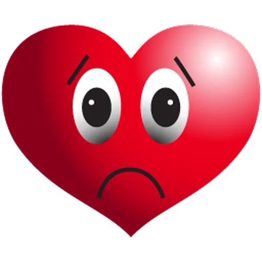 Coração emoji PNG fotos