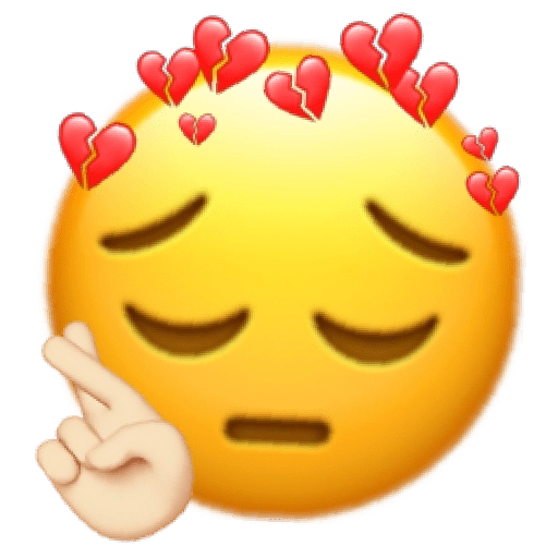 Expressão de coração emoji PNG imagem