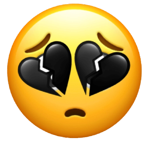 Espressione del cuore Emoji Immagini Trasparenti PNG
