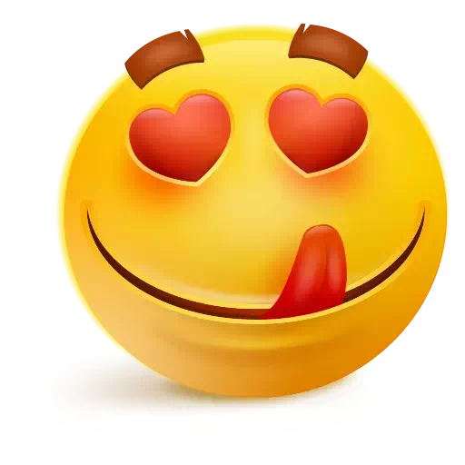 Coração olhos emoji PNG pic