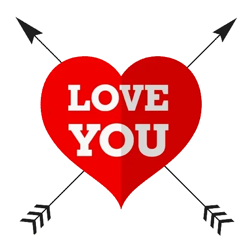 Heart I Love You Word PNG Clipart