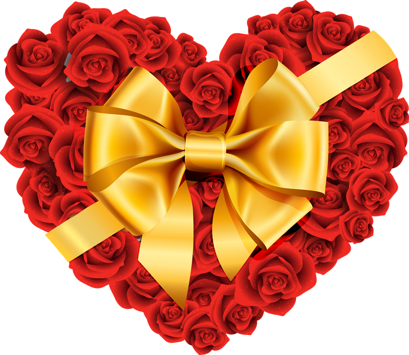 Heart Rose PNG Image