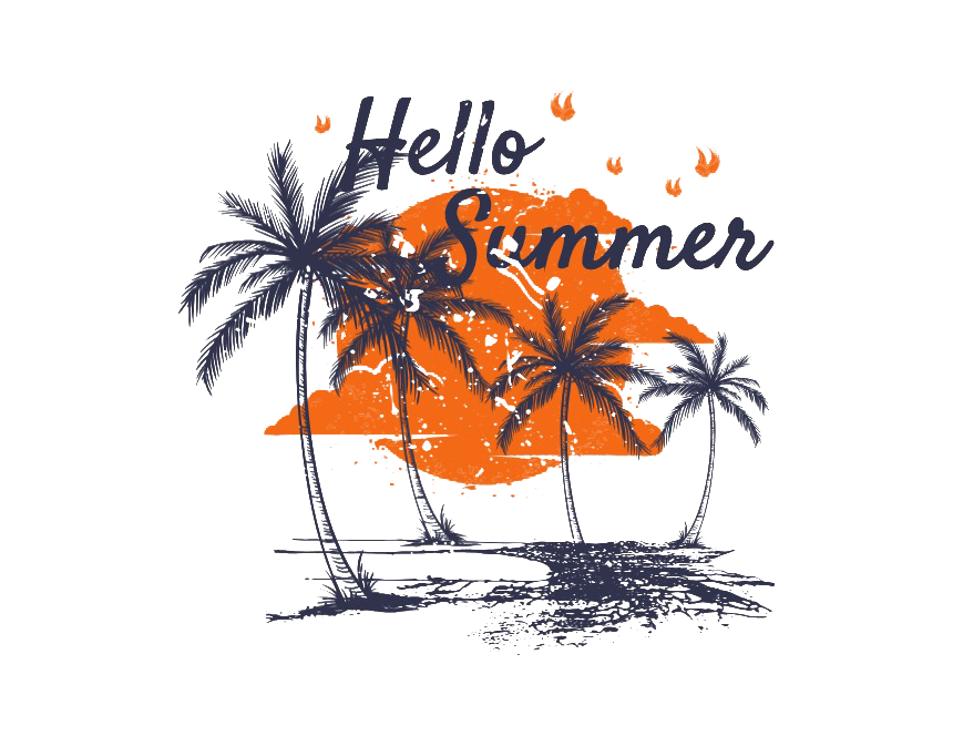 Hello Summer PNG Image