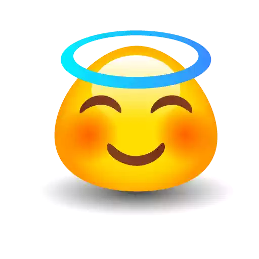 Geïsoleerd Emoji PNG-bestand