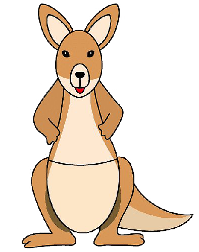 Joey kangaroo PNG transparentes Bild