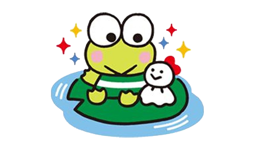 Keroppi Frog PNG Transparent Image