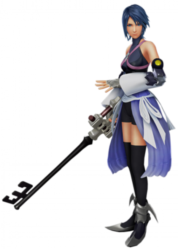 Kingdom Hearts Aqua PNG Transparent Picture