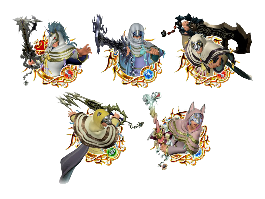 Kingdom Hearts Foretellers PNG Image