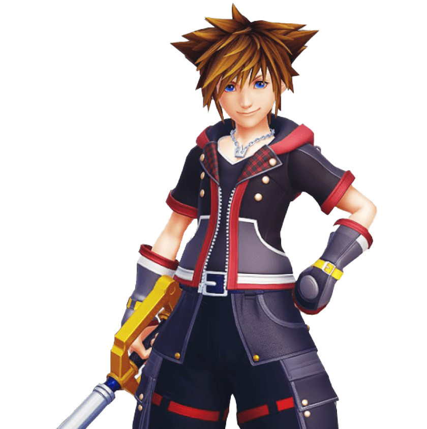 Kingdom Hearts Sora Background PNG