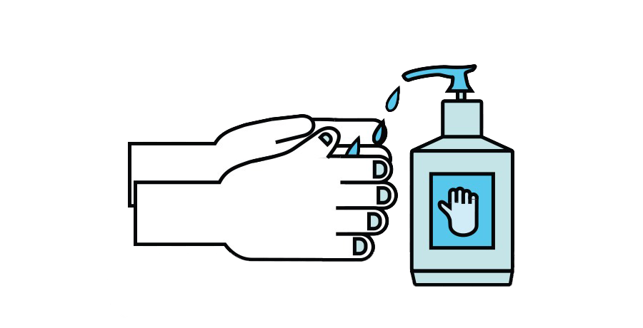 Liquid Hand Sanitizer PNG Background Image