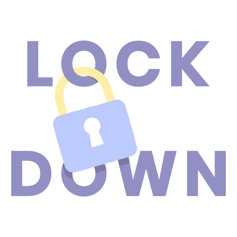 Lockdown-Hintergrund PNG